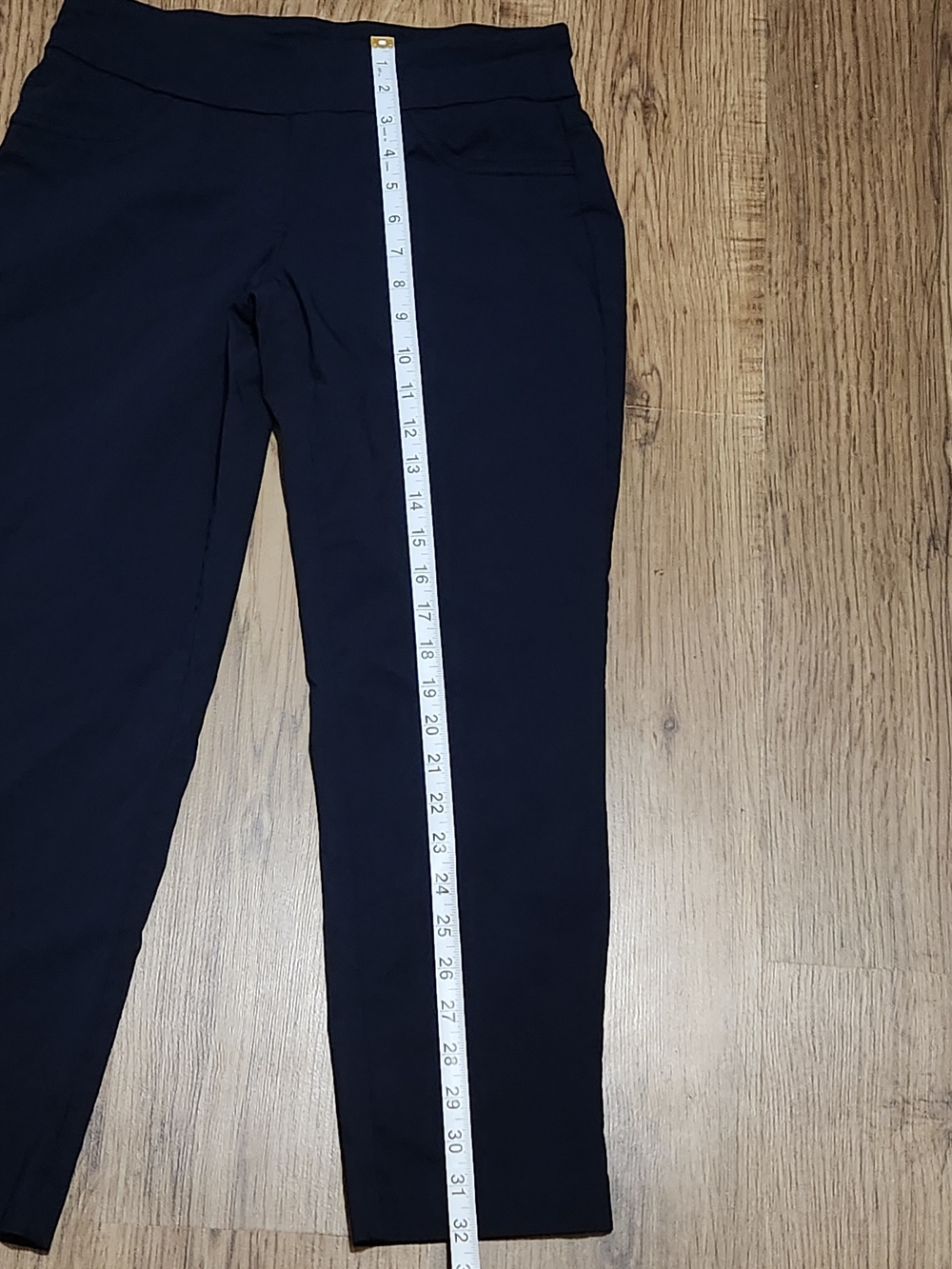Ruby Rd. Black Pull-On Cropped Ankle Pants - Picture 4 of 6